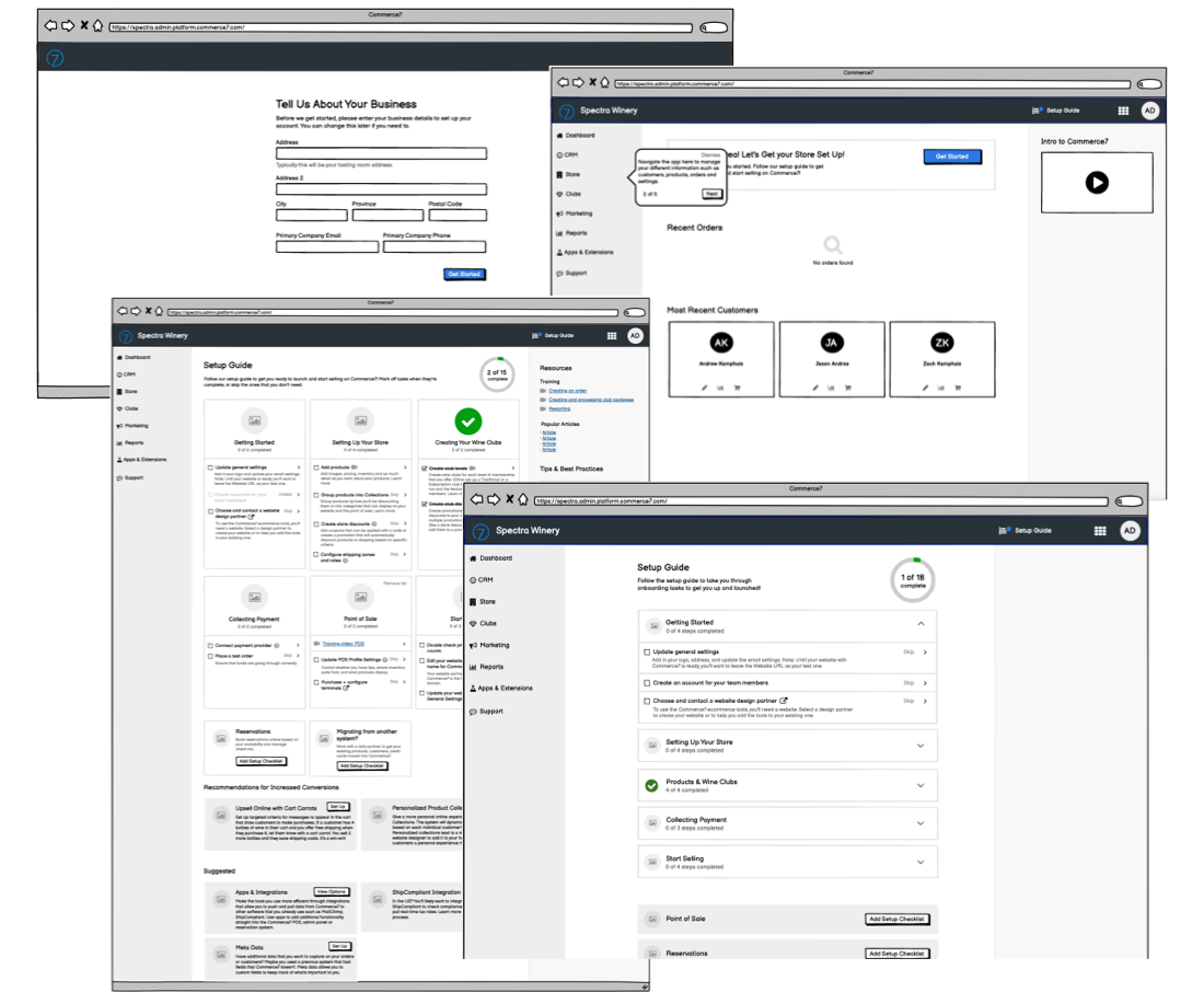 Wireframes